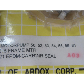 Scot 118.000.344C Ardox Motor Pump Repair Kit 118000344C