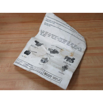 Scot 118.000.344C Ardox Motor Pump Repair Kit 118000344C