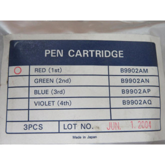 Yokogawa B9902AM Chart Recorder Pen Cartridge (Pack of 3)