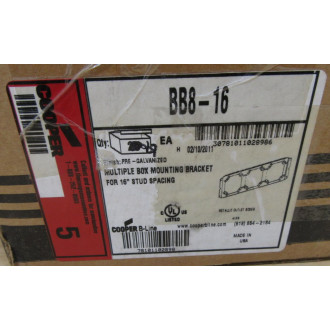 CooperB-Line BB8-16 Mounting Bracket BB816 (Pack of 22)