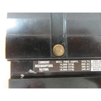 Square D FA-36070 70A Circuit Breaker FA36070 - Used