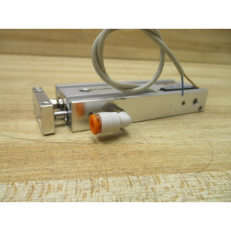 SMC CXSM6-50 Cylinder CXSM650 W Reed Switch - Used