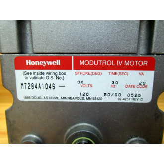 Honeywell M728A1046 Modutrol IV Motor