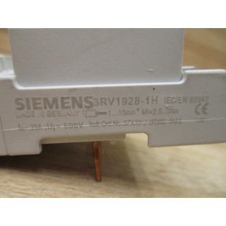 Siemens 3RV1928-1H Terminal Kit 3RV19281H (Pack of 4) - New No Box