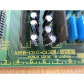 Fanuc A16B-1310-0135 Input Board A16B-1310-013501A  wScrew Terminals - Used
