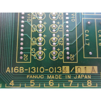 Fanuc A16B-1310-0134 Input Module A16B-1310-013401A - Used