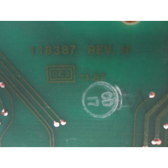 Allen Bradley 50387 1334 Modulator Logic PCB 118387 Rev.P  Broken Latch - Used