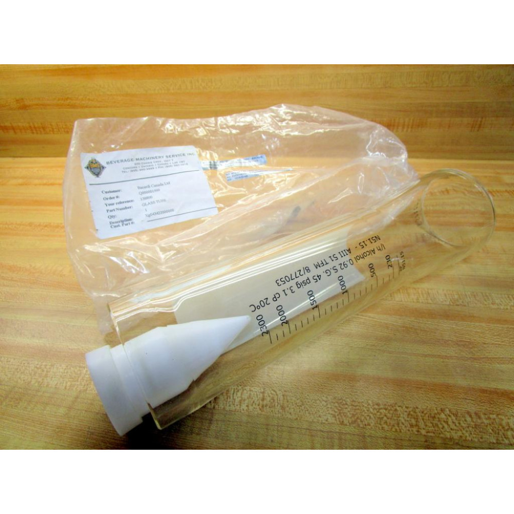 Beverage Machinery 138800 Glass Tube Beverage Machinery 138800 Glass Tube
