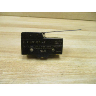 Omron Z-15GW-B7-K Limit Switch Z15GWB7K - New No Box