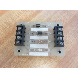 ESI B 82011 CC4 Component Carrier B82011 w2 Top Resistors - Used