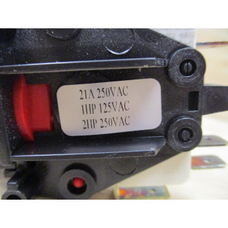 Herga 6872-AE0-U126 Air Switch Latching Center 6872-AEO-U126 - New No Box