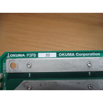 Okuma E4809-719-008-A Circuit Board PSPB 3 Capacitors - Used
