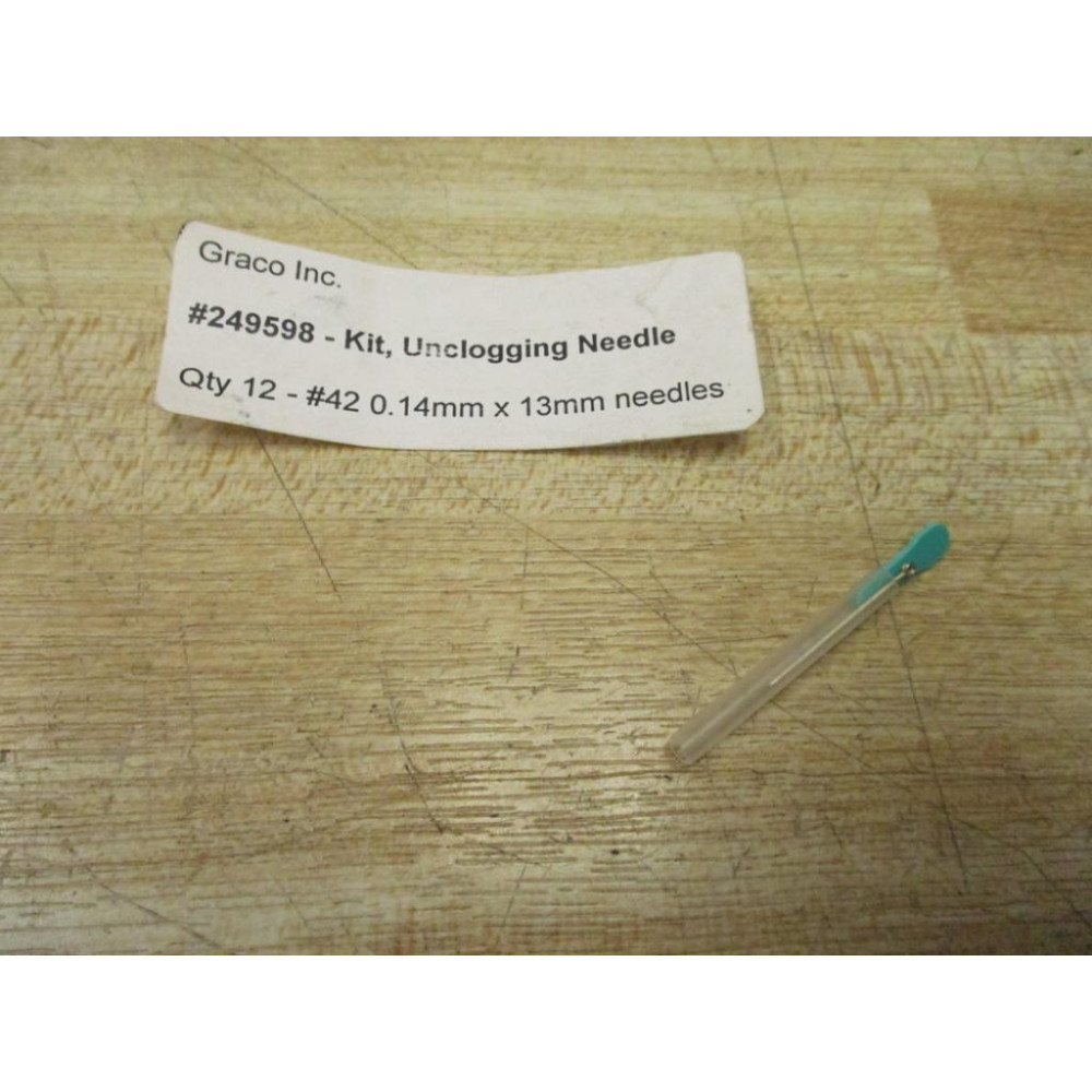 Graco 249598 Unclogging Needle - New No Box