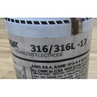 Lincoln Electric ED033111 Stainless Electrode 10 Can