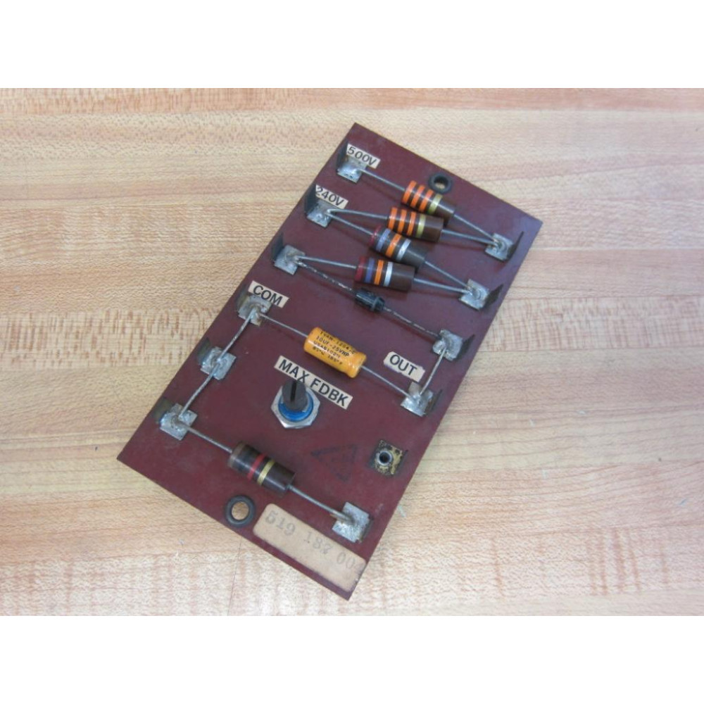 519-187-004 FDBK  Board 519187004 - Used