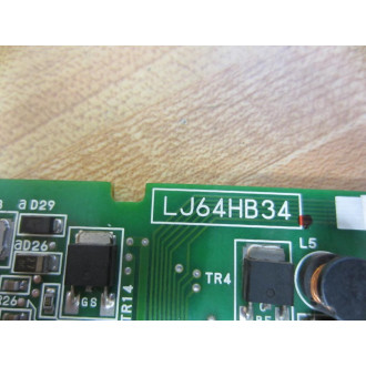 Sharp LJ64HB34 Display Circuit Board Rev.D - Parts Only