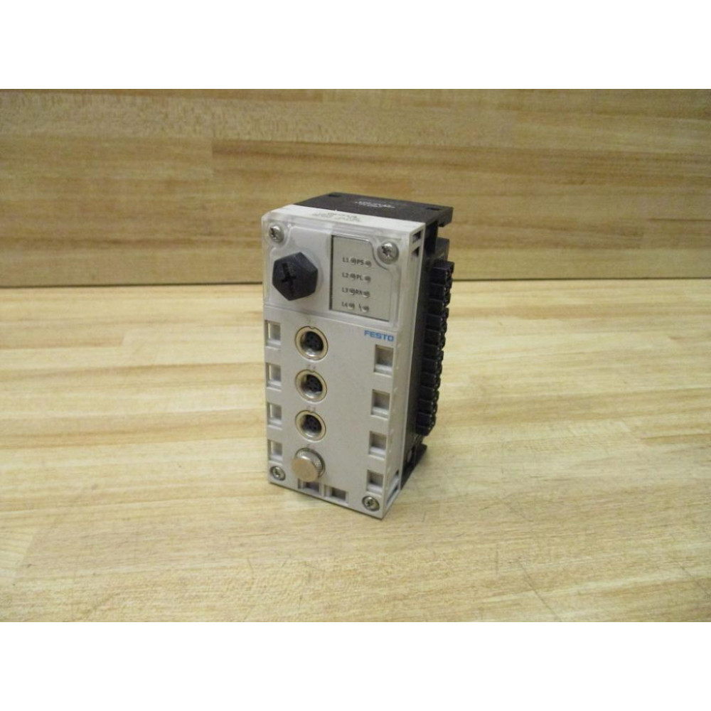 Festo CPX-CP-4-FB Electrical Interface 11394 Cracked Bottom - New No Box