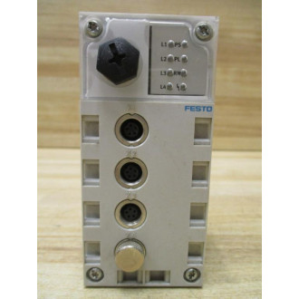 Festo CPX-CP-4-FB Electrical Interface 11394 Cracked Bottom - New No Box