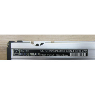 Heidenhain LC 181 Linear Encoder Glass Scale LC181 ML 1040 - Used