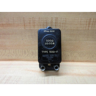 General Radio 500-F Capacitor 500Ω - New No Box