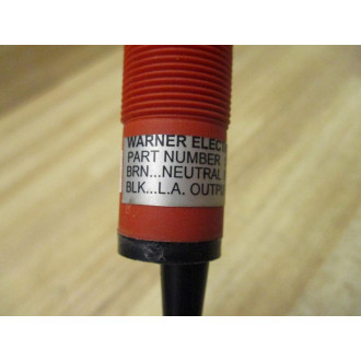 Warner Electric SPO 5102 Photoelectric Sensor SP05102 WO Hex Nuts - New No Box