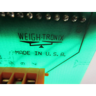 Weigh-Tronix C2945 Terminal Board  C2945-0011 - Used