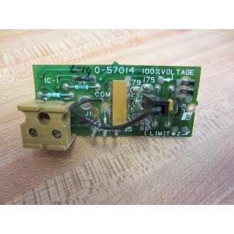 Reliance 0-57014 Tach Feedback Board 705358-65A - Used