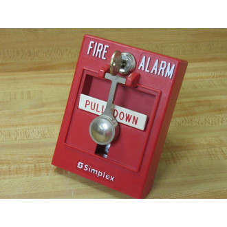 Simplex 4099-9002 Fire Alarm Pull-Down Station 596B