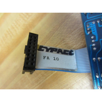 SIEI ECS 1285-1 AGy Board ECS12851 wRibbon Cable - Used
