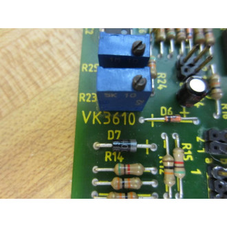 Erhardt & Leimer VK3610 Circuit Board - Used