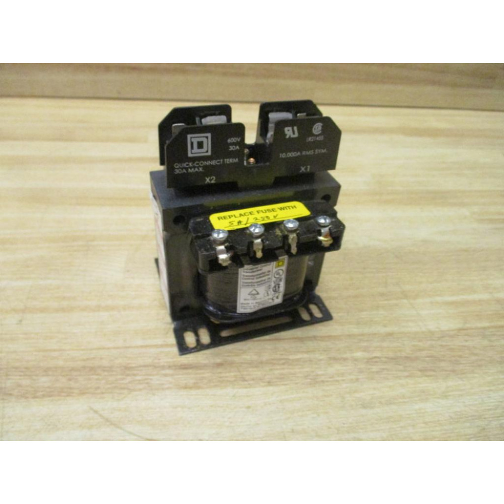Square D 9070T75D23S12 Control Transformer - New No Box