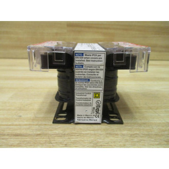 Square D 9070 T50D2 Transformer 9070T50D2 W Terminal Guards - New No Box