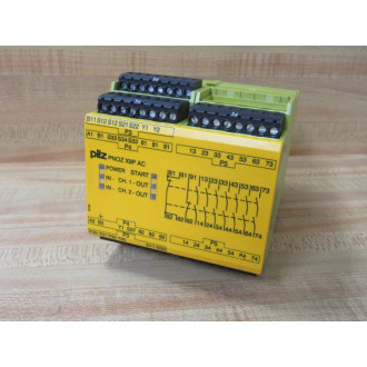 Pilz PNOZ-X9P-24DC 24-240VACDC 7no 2nc 2so Relay 777606 - Used