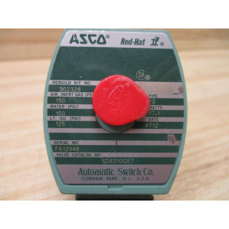 AscoRed Hat SD8210G87 Solenoid Valve - New No Box