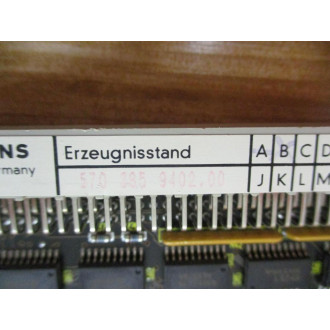 Siemens 6FX1138-5BB04 Sinumerik CPU Control Module - Used