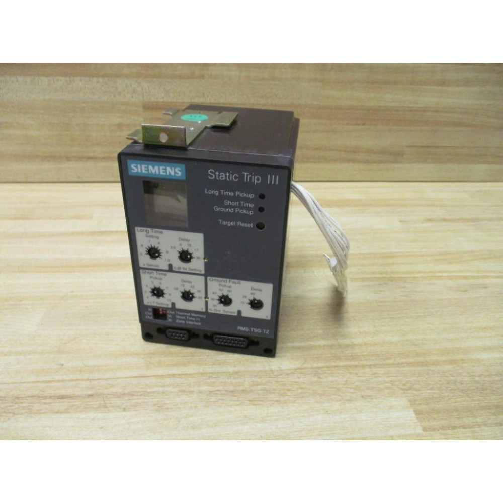Siemens 18-483-905-508 Static Trip III Unit RMS-TSG-TZ - Used Siemens 18-483-905-508 Static Trip III Unit RMS-TSG-TZ - Used