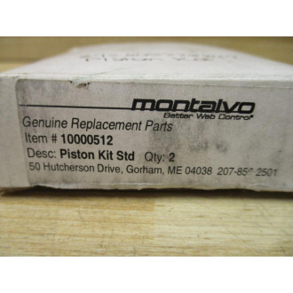 Montalvo 100000512 Montcor Piston Kit (Pack of 2)
