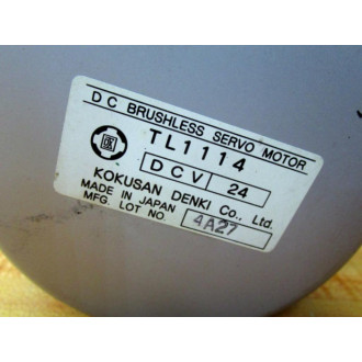 Kokusan Denki TL1114 D.C. Brushless Servo Motor - New No Box