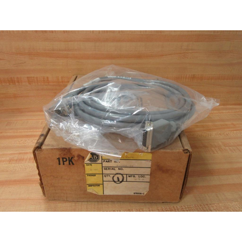 Allen Bradley 1771-CAPR Resolver Excitation Cable 916586-01 Allen Bradley 1771-CAPR Resolver Excitation Cable 916586-01