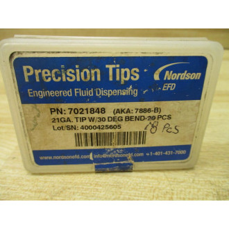 Nordson 7021848 Precision Tips 7886-B (Pack of 18)