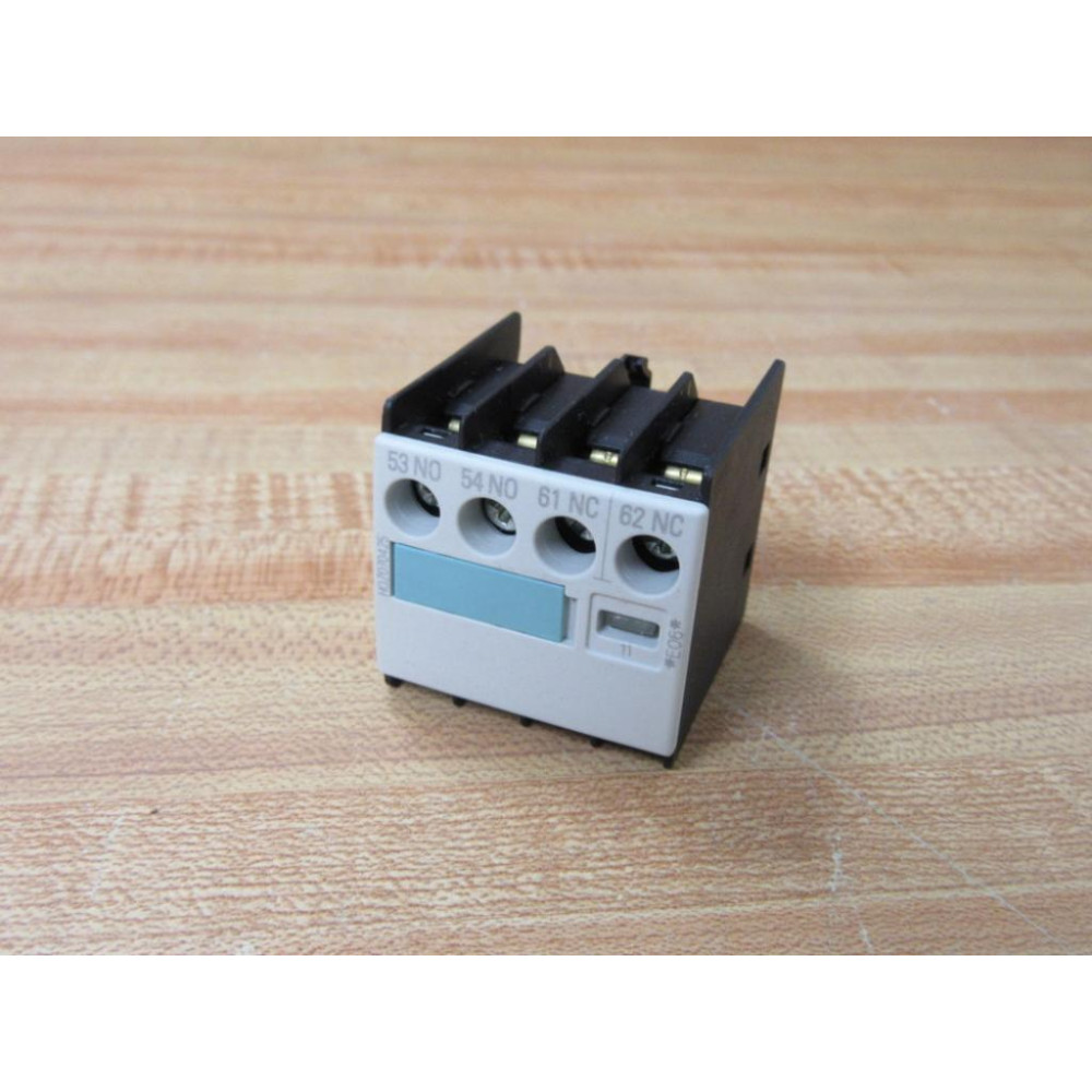 Siemens 3RH1911-1LA11 Auxiliary Contact 3RH19111LA11 - New No Box
