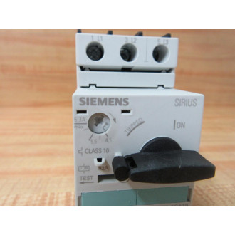 Siemens 3RV1021-1GA10 4.5-6.3A Circuit Breaker 3RV10211GA10 - New No Box