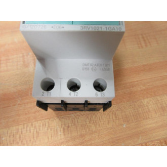 Siemens 3RV1021-1GA10 4.5-6.3A Circuit Breaker 3RV10211GA10 - New No Box