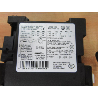 Siemens 3RT1026-1BB44-3MA0 Contactor 3RT1026-1B..4-3MA0 - New No Box