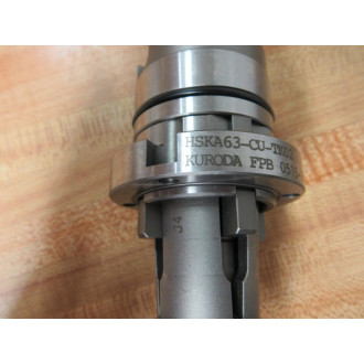 Kuroda HSKA63-CU-TK02 Tool Holder HSKA63CUTK02 - Used