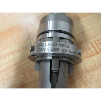 Kuroda HSKA63-CU-TK02 Tool Holder HSKA63CUTK02 - Used