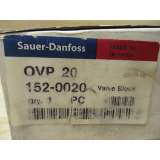 Sauer Danfoss 152-0020 Valve Block 1520020