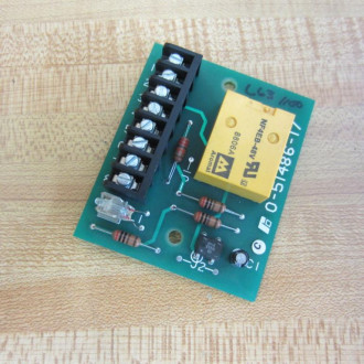 Reliance 0-51486-17 Relay Input Card O-51486-17 705358-93A 117 wRelay - Used