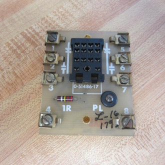 Reliance 0-51486-17 Relay Input Card O-51486-17 700874-25A  432 - Used