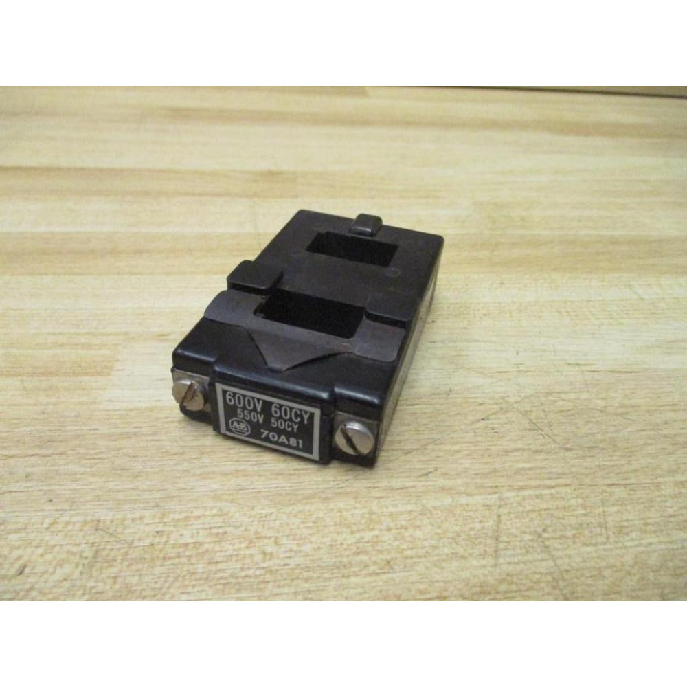 Allen Bradley 70A81 ContactorStarter Coil 7OA81 - Used